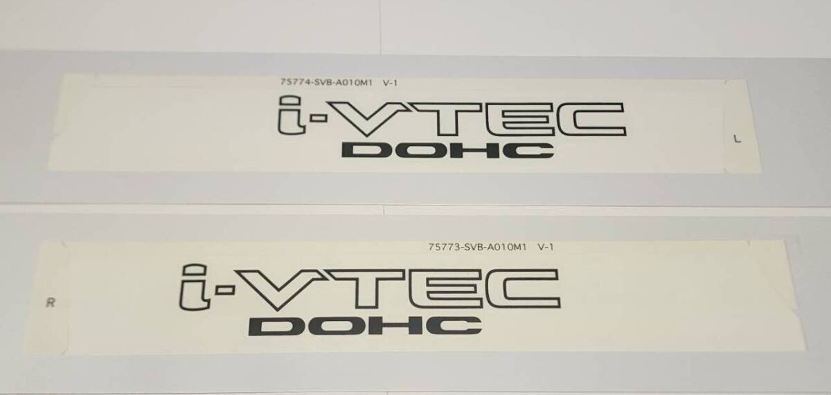 ■新品■ホンダ 純正 フィット GK系 i-VTECステッカー 左右セット HONDA拍卖