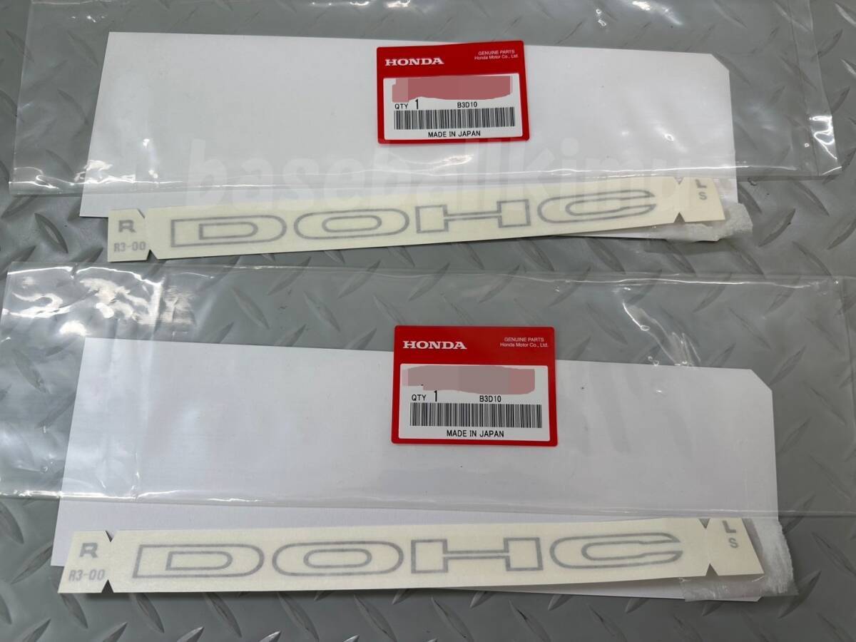 ■新品■ホンダ純正 シビック EG6 DOHCステッカー 2枚セット拍卖