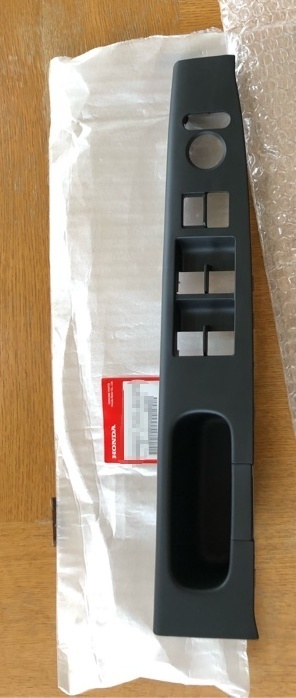 ■新品■ホンダ 純正 N BOX カスタム JF1/JF2 フロントドア スイッチパネル 運転席側 ブラック拍卖