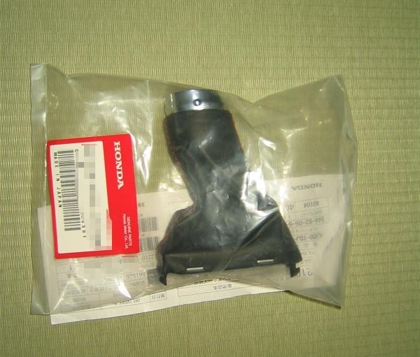 ■新品■ホンダ 純正 S660用 シフトブーツ 赤ステッチ拍卖