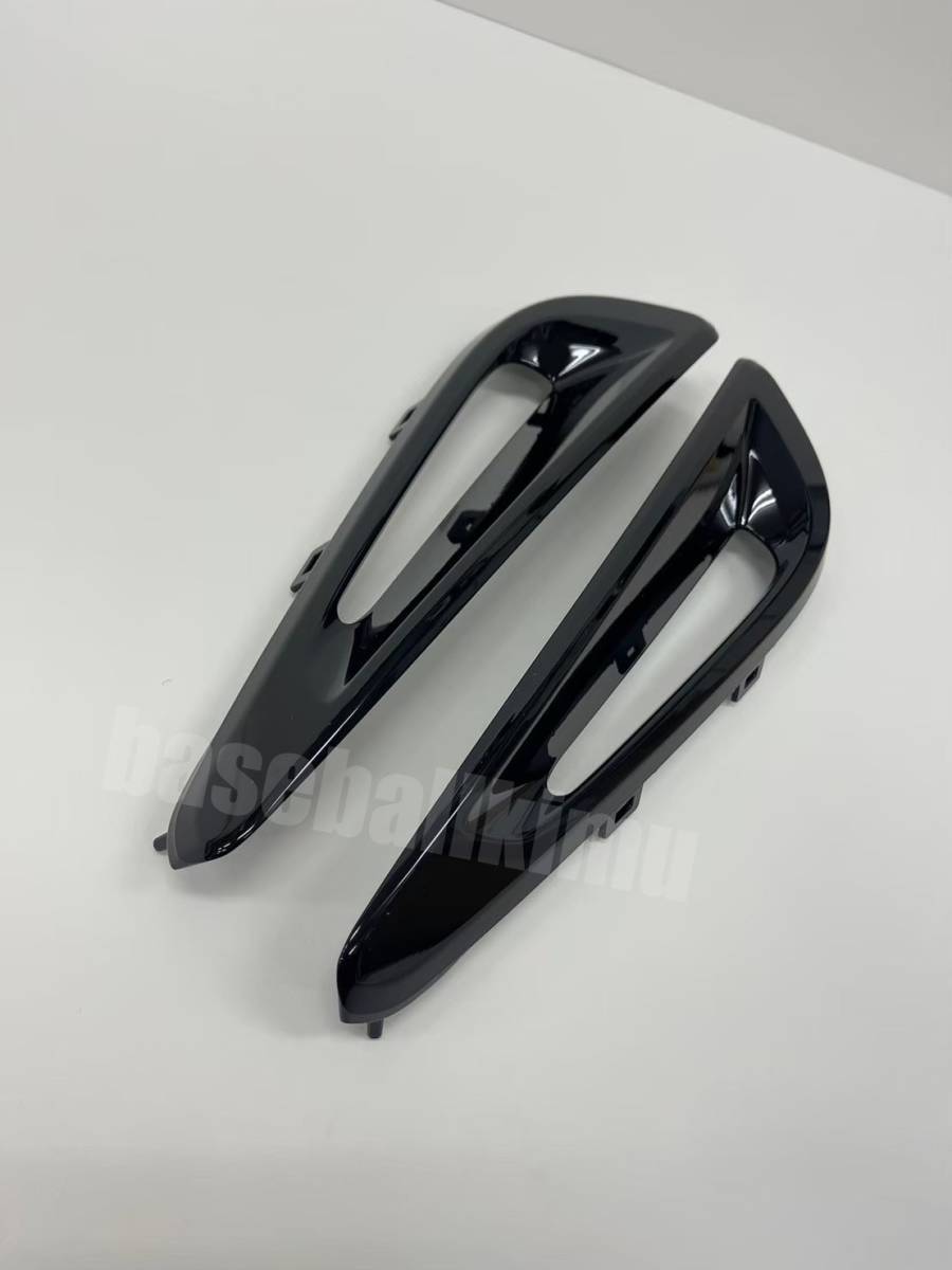 ■新品■トヨタ純正 ZVW50系プリウス後期 サイドポンツーン 左右 黒 ブラックエディション拍卖