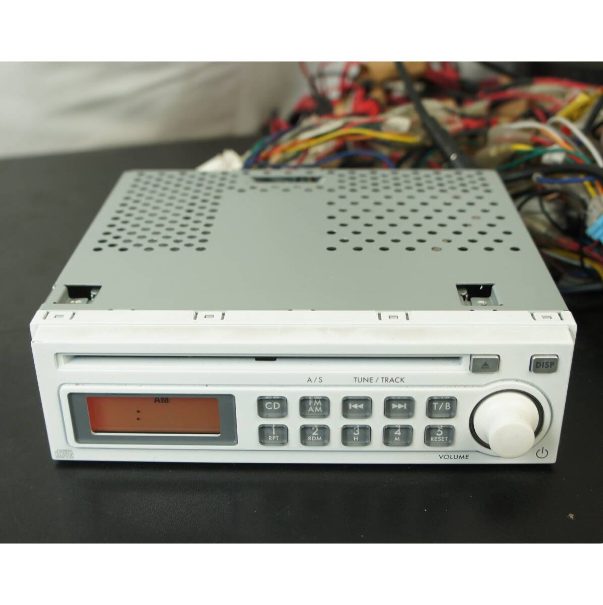 動作OK 86201KJ040 オーディオ RC1 RC2 R2 RN1 RN2 ステラ ヘッドユニット 1DIN CD AM FM スバル 純正 @13406s拍卖