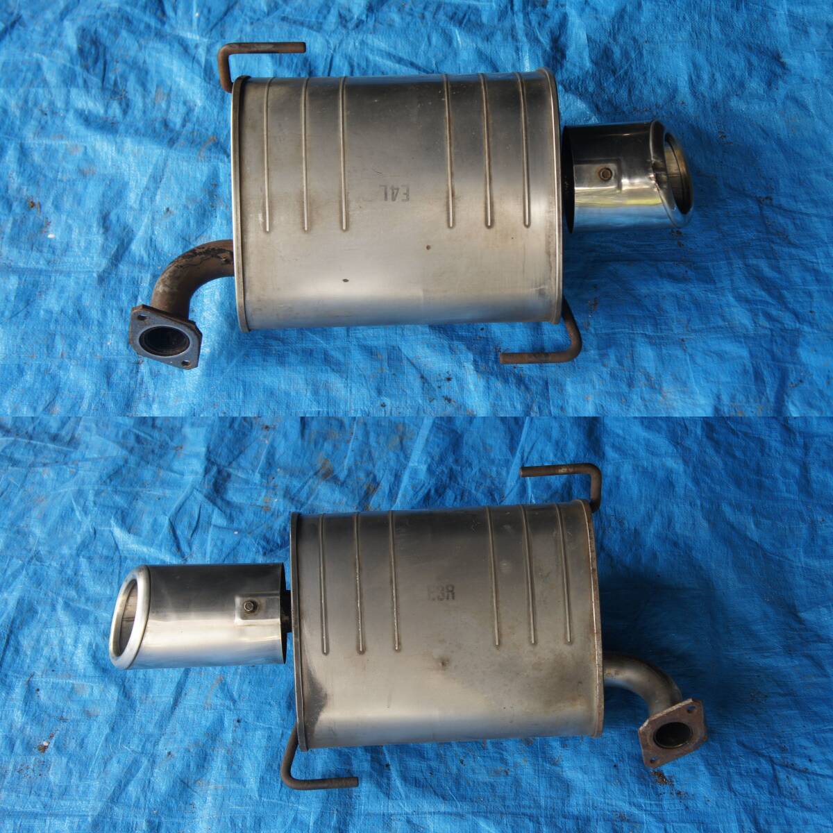 棚落ち無 左右セット マフラー リアピース BL5 前期 A型 2.0GT レガシィ外し スバル 純正 参考 44300AG220 44300AG230 A~B型 @14707s拍卖