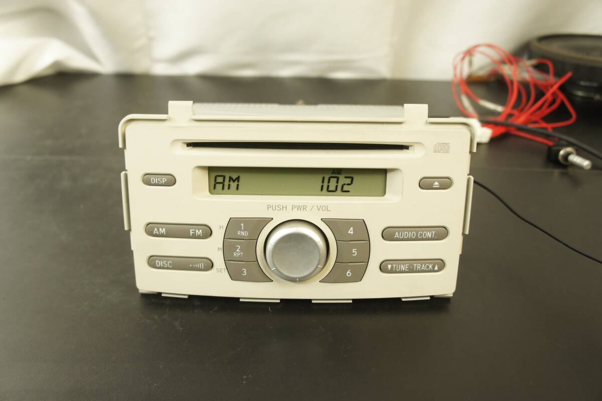 86180-B2480 オーディオ L675S L685S ミラココア ミラ ASAHI ヘッドユニット 2DIN CD FM AM アサヒ ダイハツ 純正 CD× @14445s拍卖