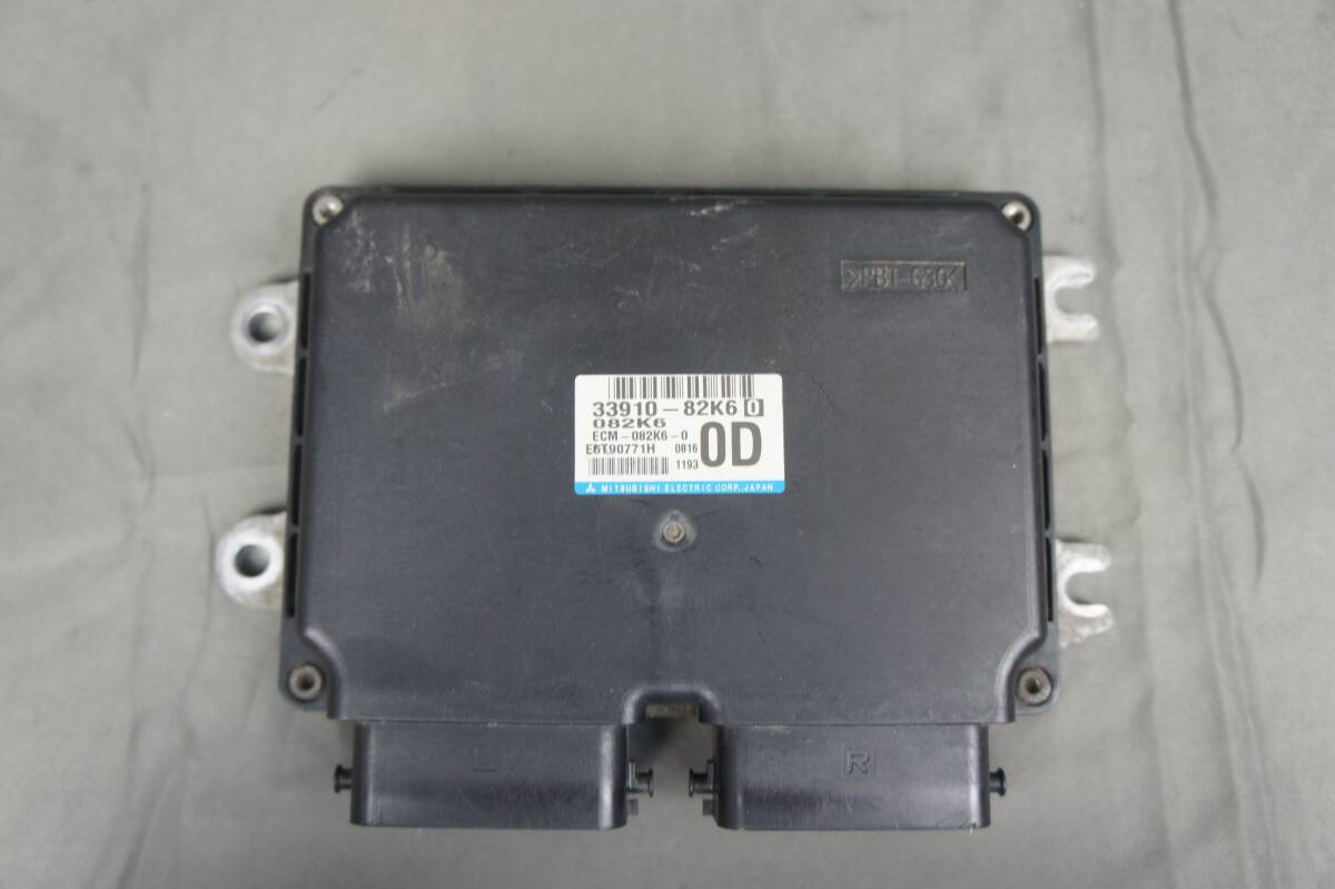 実働 ECU MH23S 後期 2型 ワゴンRスティングレー外し コンピューター スズキ 純正 参考 33910-82K60 HA25S HE22S MK21S @14442s拍卖