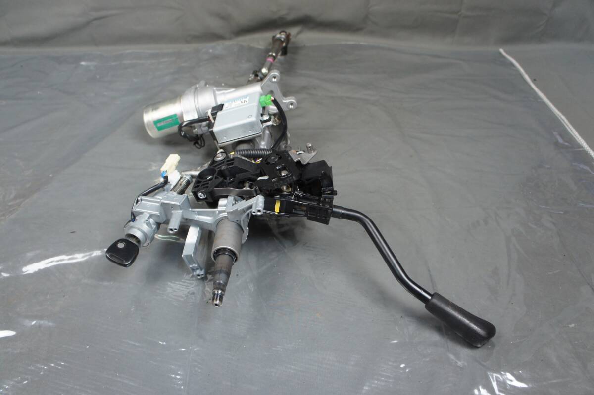 実働 パワステモーター コンピューター ME34S MW外し ステアリングシャフト 参考 48200-78F34 MA34S ソリオ @13986s拍卖