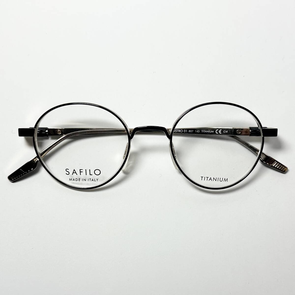 定価52,000円 SAFILO サフィロ イタリア製 メガネ 正規・未使用品 | REGISTRO 01 807拍卖