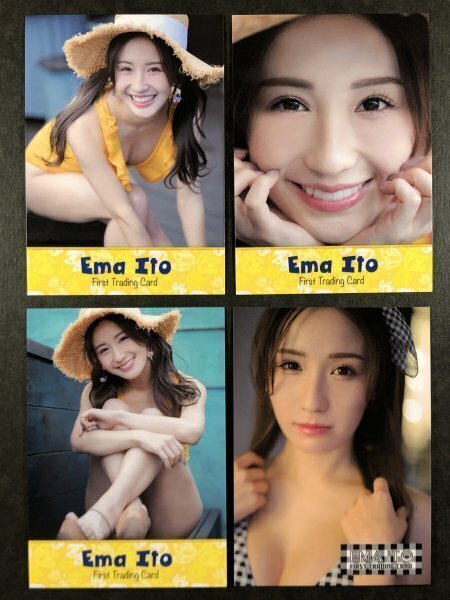 伊藤 愛真 ファースト 21・23・25・58 4枚セット 水着 グラビア アイドル トレカ トレーディングカード拍卖