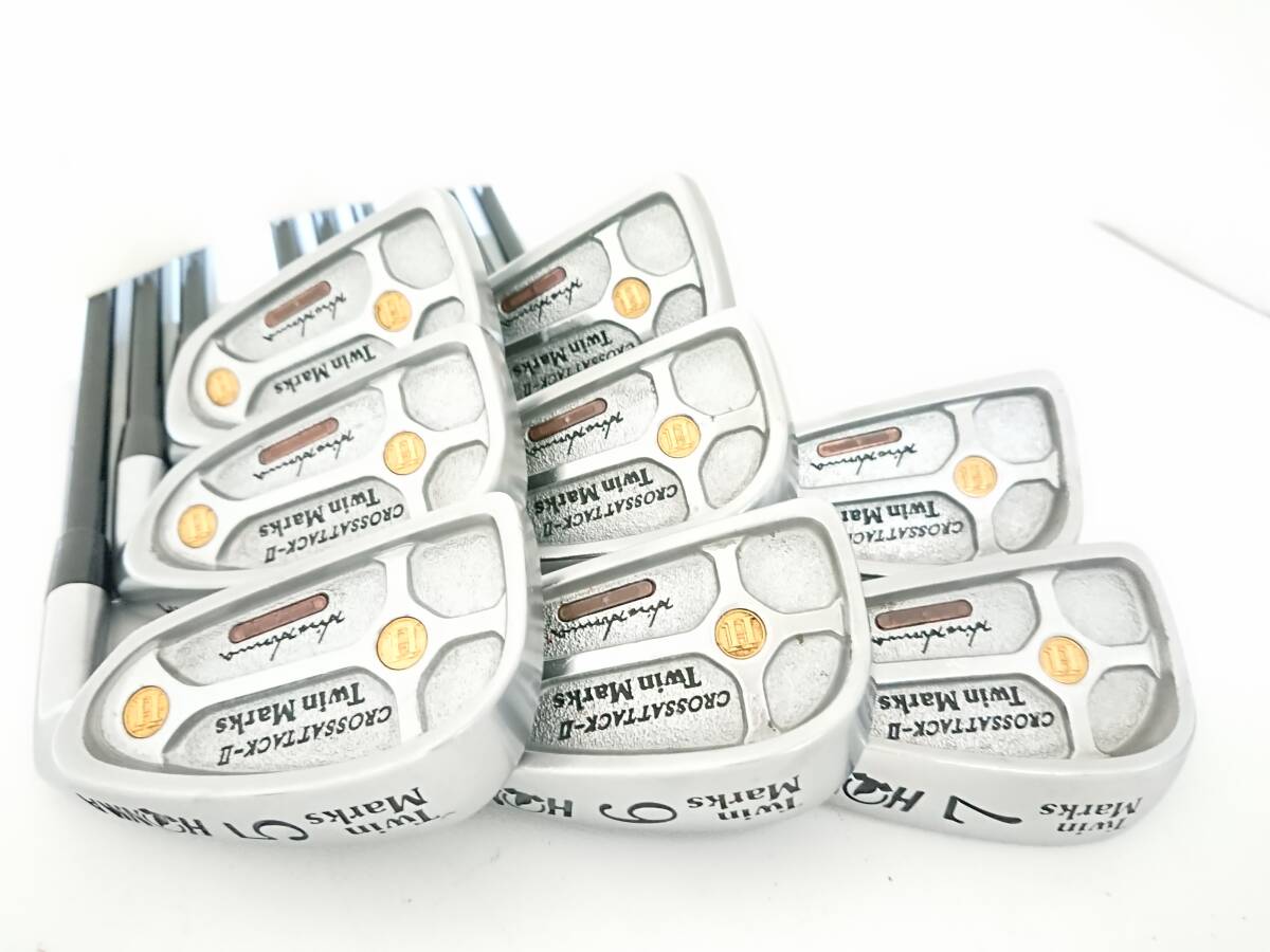 本間ゴルフ ◆◆ 最高級 TwinMarks CROSSATTACK-Ⅱ 金メダル R 豪華8本組!!! ◆◆貴重な良品!!!拍卖