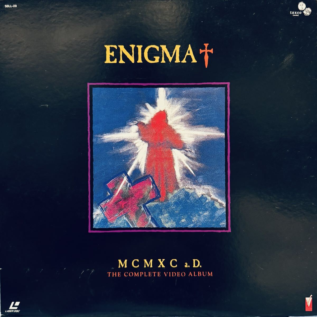 LD エニグマ ビジョン・オブ・サッドネス ENIGMA MCMXC a.D. THE COMPLETE VIDEO ALBUM ミュージックビデオ集 レーザーディスク拍卖