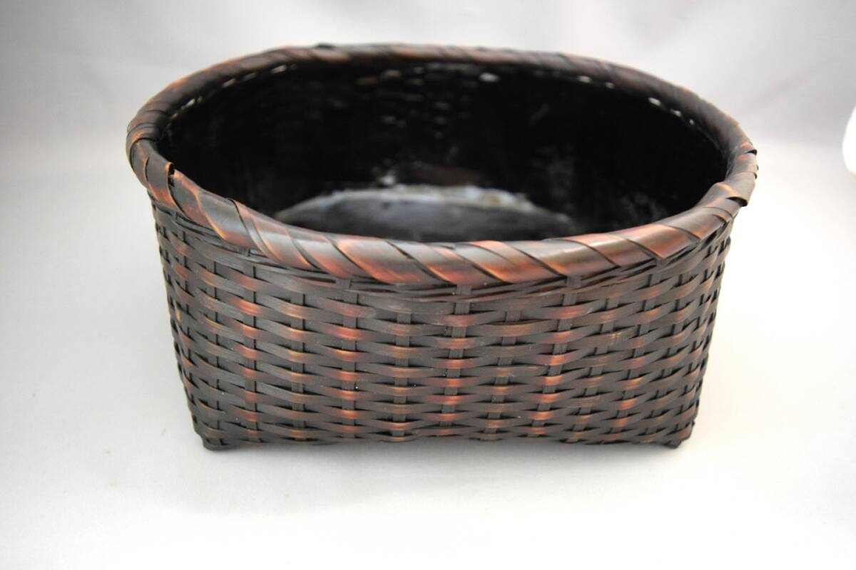 ◆茶道具 炭入れ 炭斗 竹籠 炭籠 竹編◆中古品拍卖