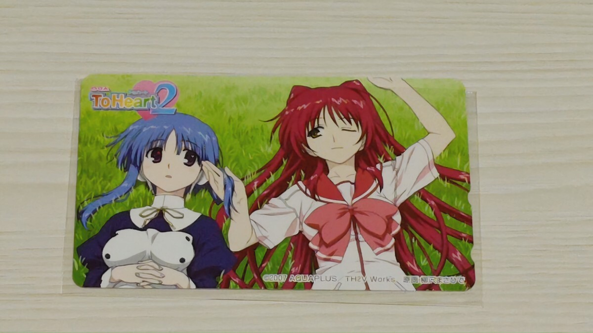 【未使用】OVA版To Heart2 向坂環&イルファ テレホンカード拍卖