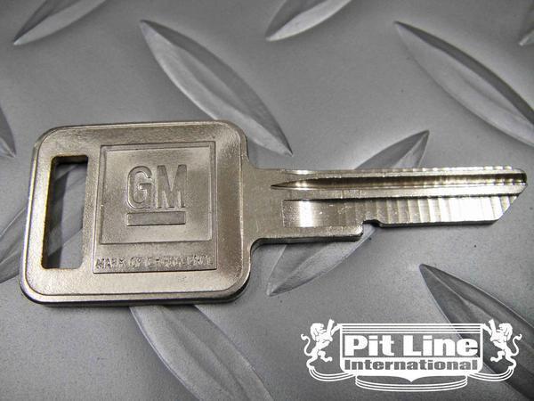 GM純正イグニッションブランクキー刻印E★キャデラック ブロアム/デビル/カプリス/C1500/エルカミーノ/シボレー スペアキー拍卖