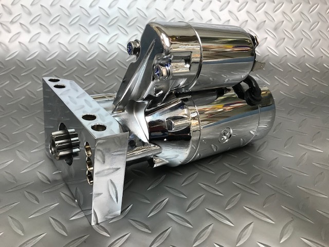 ハイトルク スターター 2.0Kw★クローム★インパラ カマロ コルベット ベルエア カプリス シボレー エルカミーノ ヒタチタイプ 新品拍卖
