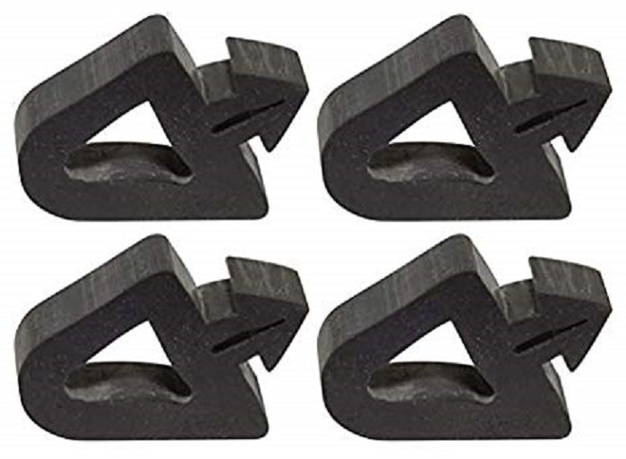 63~64 インパラ フードサイドバンパー バンプ ゴム 4個セット ボンネット シボレー ローライダー拍卖