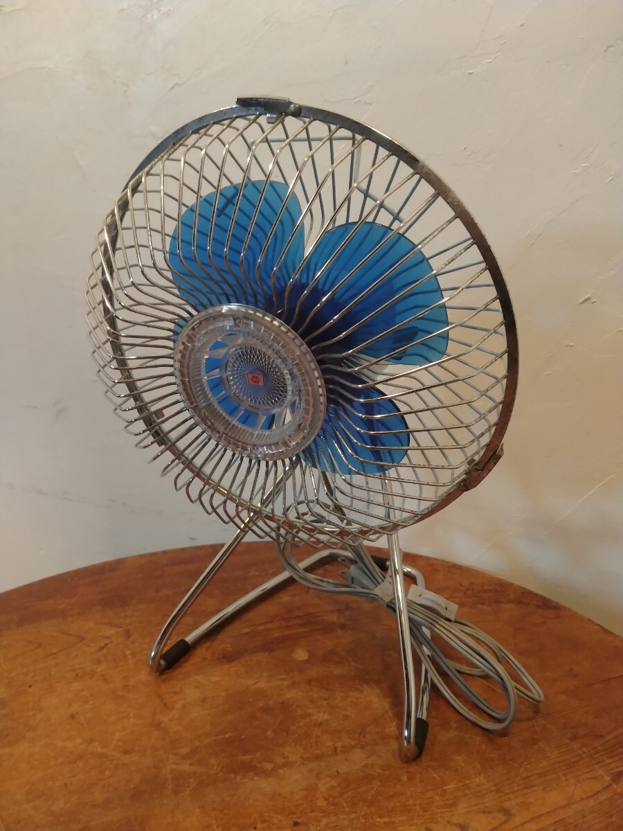 R71023-9 昭和系レトロ 扇風機 実働品 高さ約10cm拍卖
