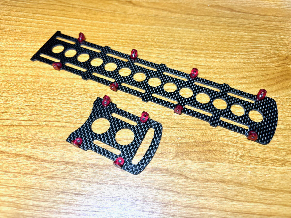 ラジコンヘリ JRPROPO E6-550 カーボントレイL 61680&カーボントレイS 61679 セット 送料全国一律230円拍卖