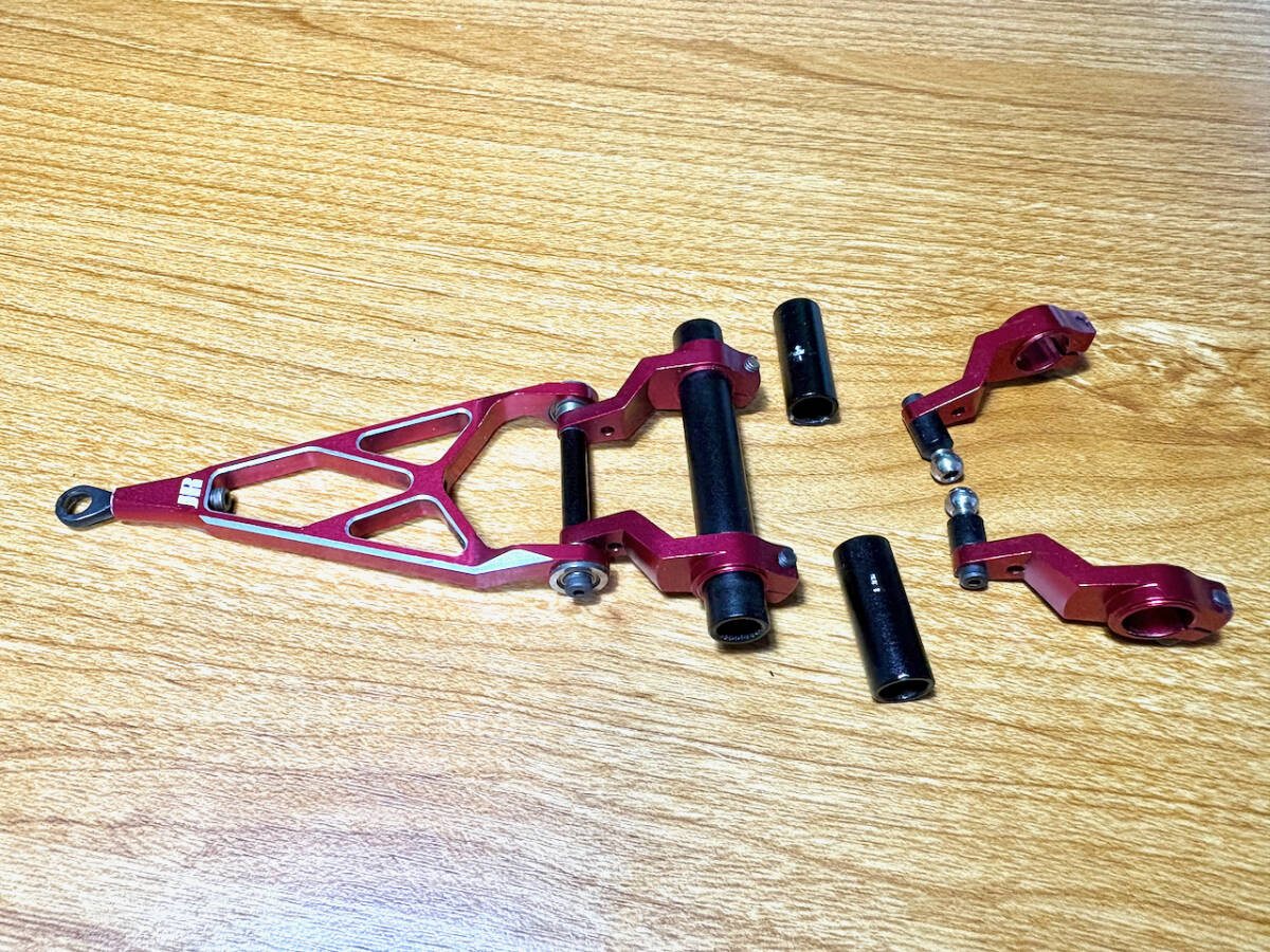 ラジコンヘリ JRPROPO E6-550 コントロールレバー&Aアームセット 全国送料一律180円拍卖