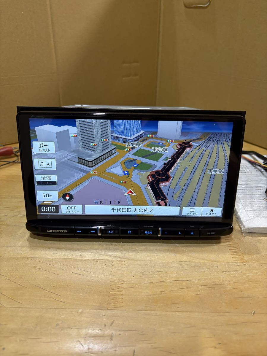 カロッツェリア 楽ナビ 9インチ AVIC-RQ911-E SDメモリーナビ Bluetooth フルセグ DVD ラジオ CD パイオニア HDMI拍卖