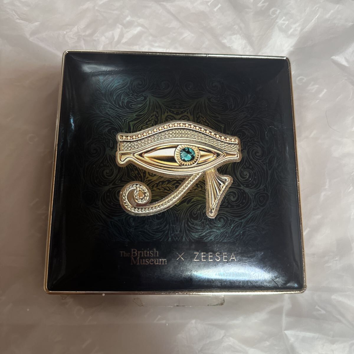 ☆大英博物館× ZEESEAコラボ☆ アイシャドウ アイシャドウパレット☆16色パレット ブルー××イエロー×ゴールド系拍卖