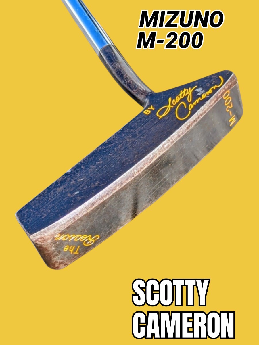 希少・名器 MIZUNO The Reason M-200 スコッティキャメロン設計 パター 35インチ SCOTTY CAMERON ミズノ ザ リーズン拍卖