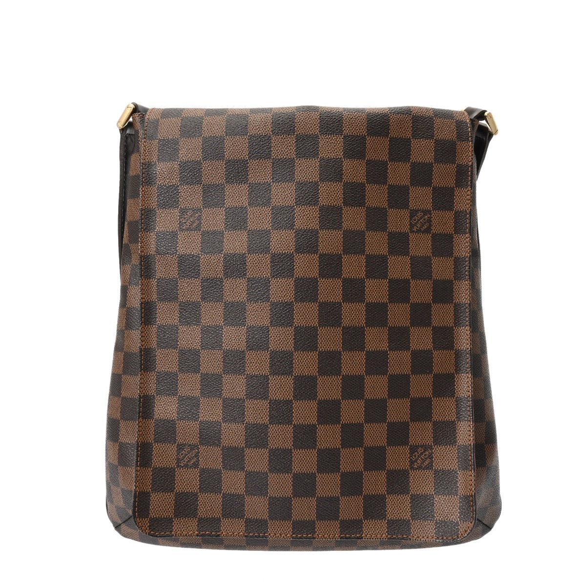 LOUIS VUITTON ルイヴィトン ダミエ ミュゼット ブラウン N51302 レディース ダミエキャンバス ショルダーバッグ ABランク 中古 銀蔵拍卖