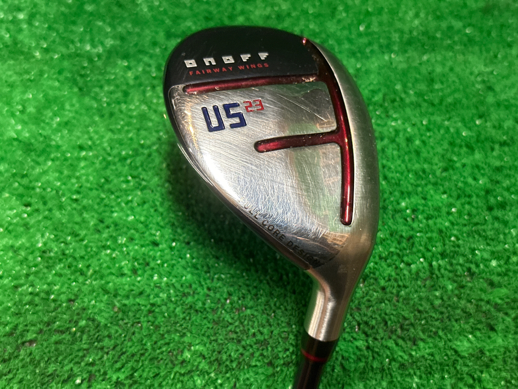 オノフ ONOFF FAIRWAY WINGS赤 ユーティリティ(2020年モデル)5U23度(SR)SK MP520U   *MP@1*N*040拍卖