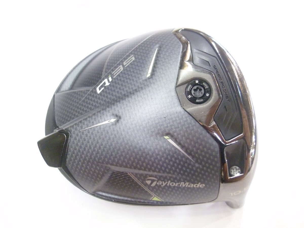 訳あり 中古 ヘッド単品 TaylorMade テーラーメイド Qi35 キューアイ サンゴ ドライバー用 ヘッドパーツ 10.5度*MP@1*V*223拍卖