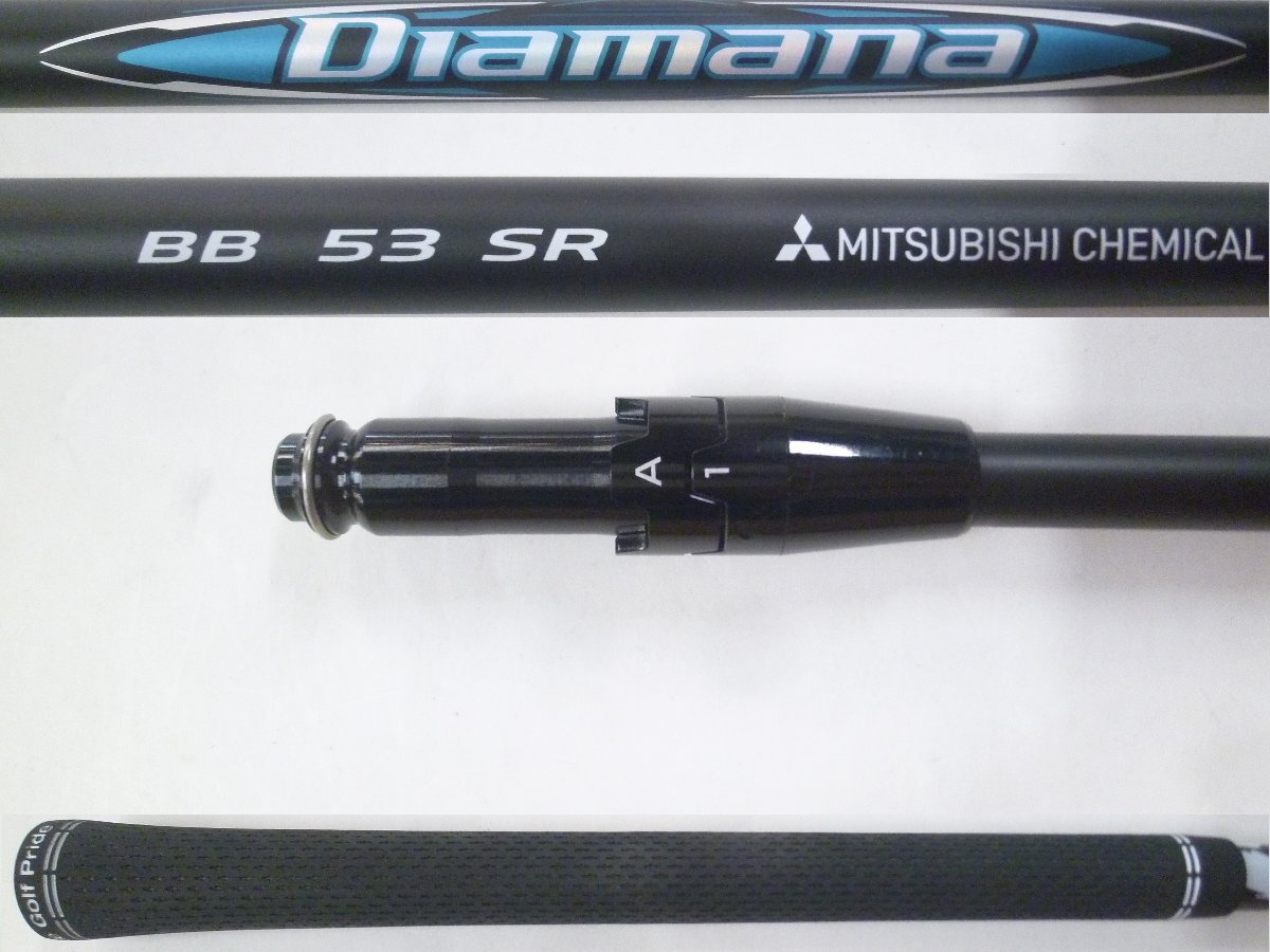 中古 リシャフト品Titleist タイトリスト ドライバー用 スリーブ付 シャフト単品Diamana ディアマナ BB 53【SR】44.375インチ強*MP@1*N*223拍卖