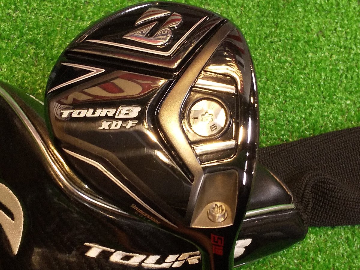 ブリヂストン フェアウェイウッド TOUR B XD-F 2016年 5W 18度 (SR) TourAD TX1-6F ヘッドカバー付 *MP@1*L*077拍卖