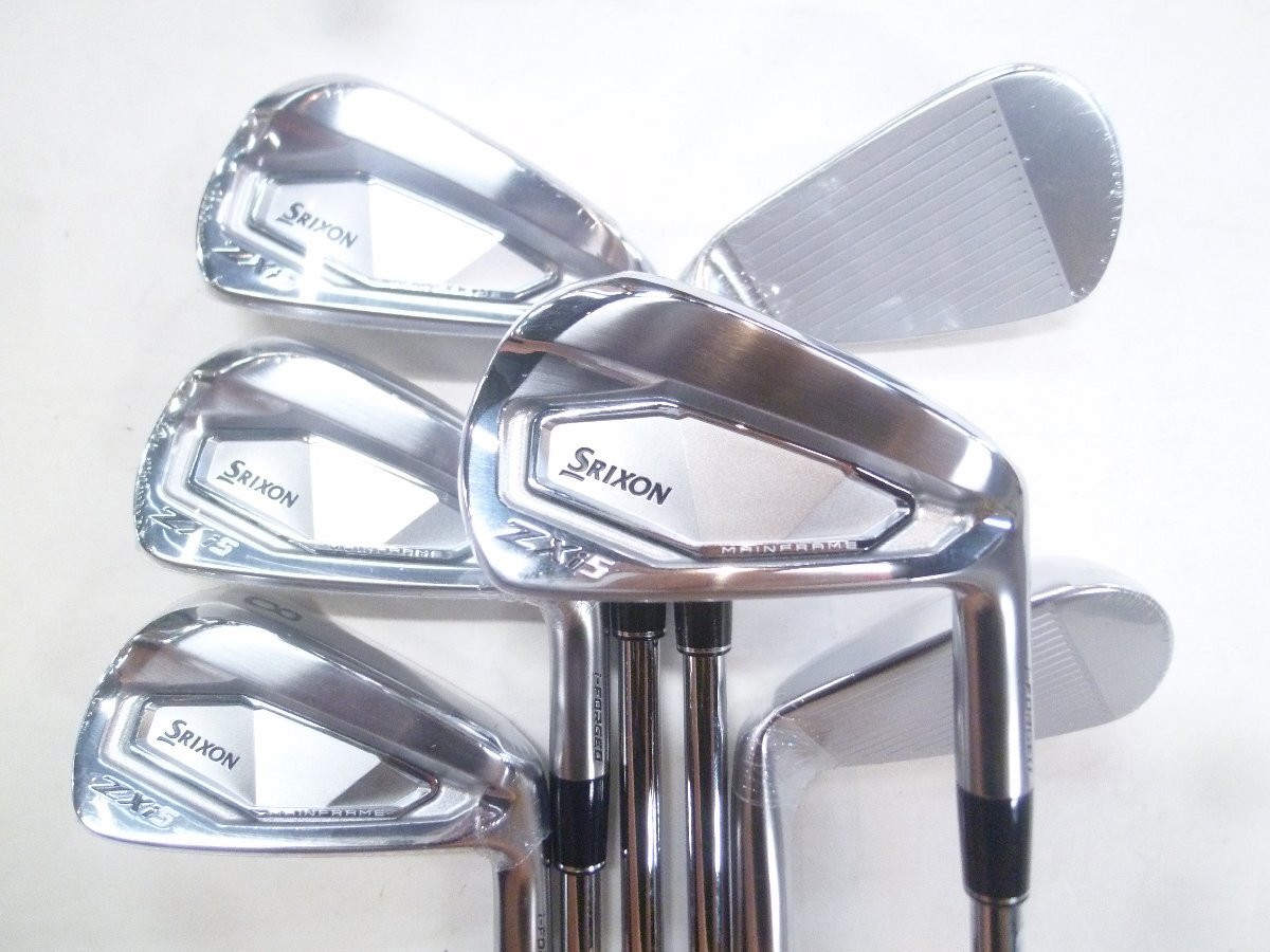 訳あり ほぼ未使用DUNLOP ダンロップSRIXON スリクソンZXi5 アイアンN.S.PRO MODUS3 TOUR 105【R】5I~9I.PW(6本セット)*MP@1*N*223拍卖