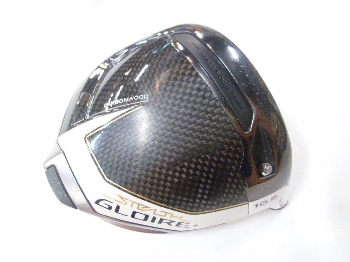 中古 ヘッド単品 TaylorMade テーラーメイドSTEALTH ステルスGLOIRE グローレPLUS + ドライバー用 ヘッドパーツ 10.5度*MP@1*N*223拍卖