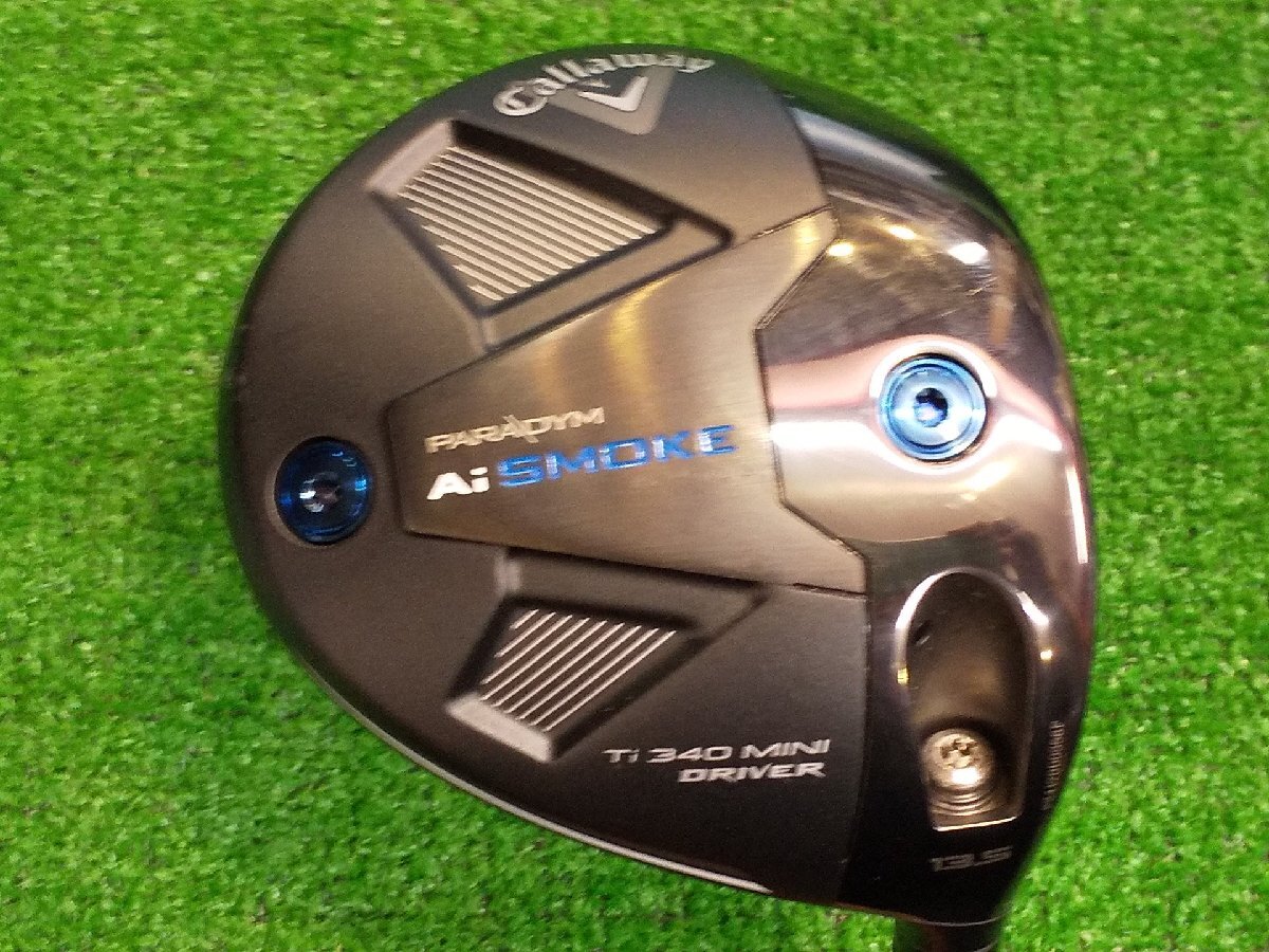 キャロウェイ ミニドライバー PARADYM Ai SMOKE Ti 340 MINI DRIVER 13.5度 (S) TENSEI 60 for CW ヘッドカバー無し *MP@1*L*077拍卖