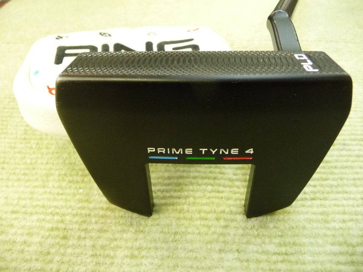 中古良品 ピン PING PLD MILLED PRIME TYNE 4 2022年 プライム タイン ミルド パター 34インチ ヘッドカバー付   *MP@1*Q*044拍卖