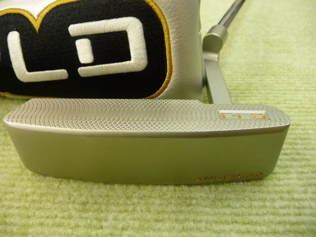 中古美品 ピン PING PLD MILLED ANSER 30 2025年 アンサー ミルド パター 34インチ ヘッドカバー付 削り出し   *MP@1*Q*044拍卖