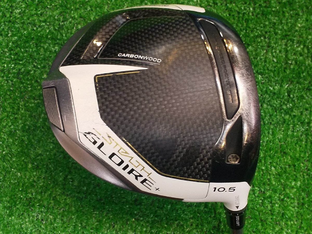 テーラーメイド ステルス グローレ プラス ドライバーSTEALTH GLOIRE+ 10.5度 (R) SPEEDER NX for TM ヘッドカバー付 *MP@1*L*077拍卖