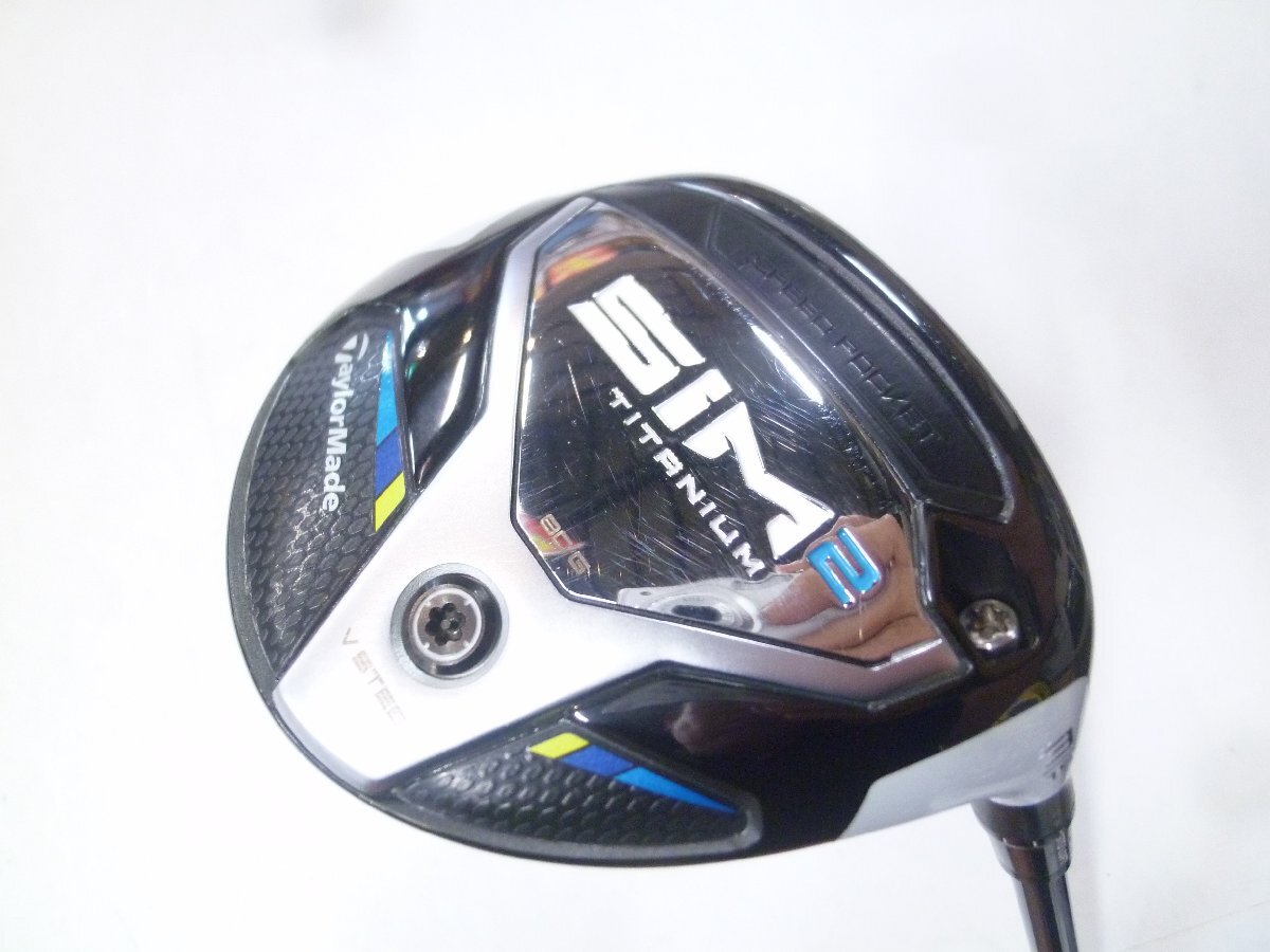 訳あり 中古TaylorMadeテーラーメイドSIM2シムツーTITANIUMチタン フェアウェイウッド 純正TENSEI SILVER TM50カーボン【S】3W*MP@1*N*223拍卖