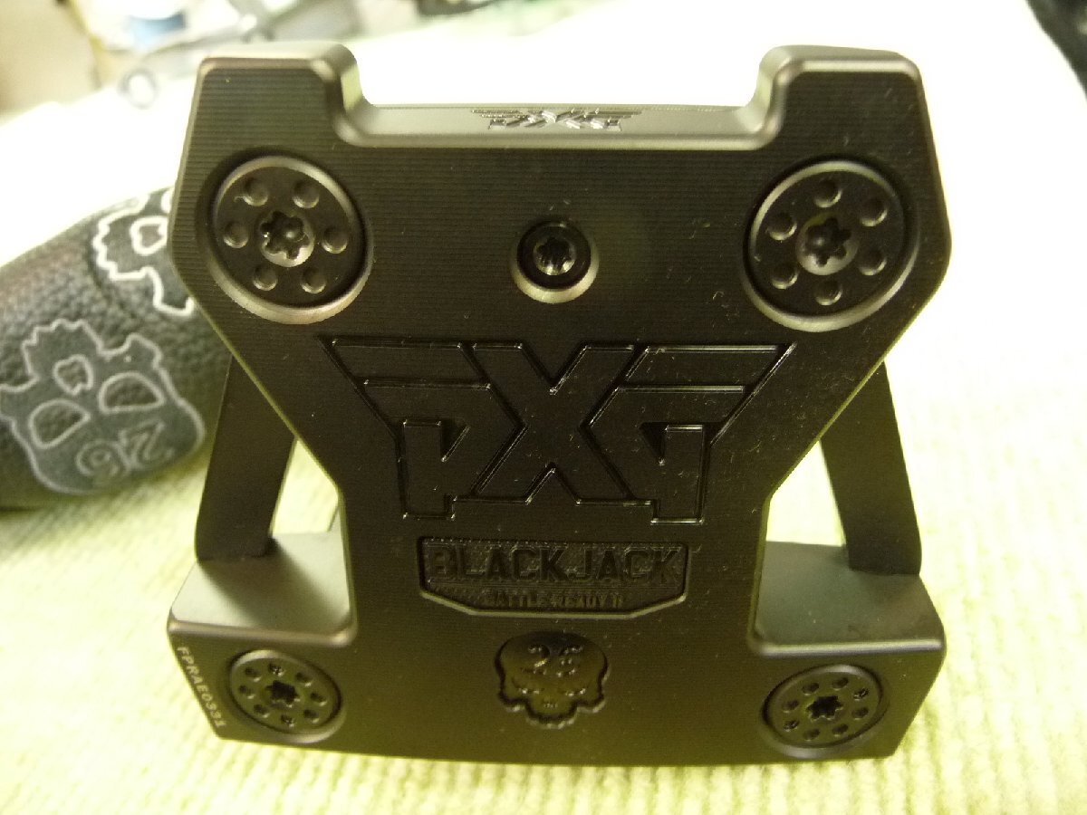 中古良品☆PXG バトルレディ 2 BATTLE READY II BLACKJACK STABILITY TOUR BLACK スタビリティーツアーブラック 34インチ *MP@1*Q*044拍卖