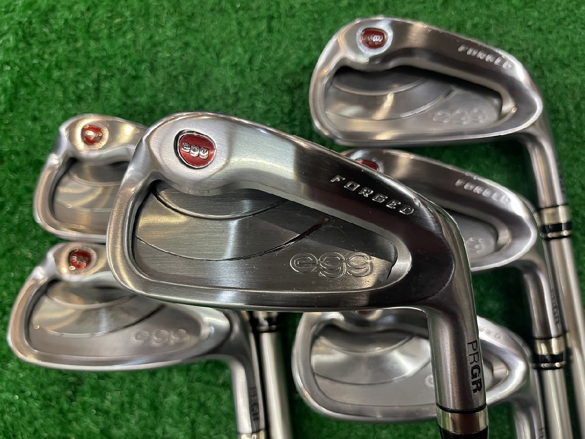 カスタムオーダー品 ニューエッグフォージドアイアン 6I~PW,AW 6本セット MCI50 (R) プロギア egg FORGED ■*MP@1*V*087拍卖