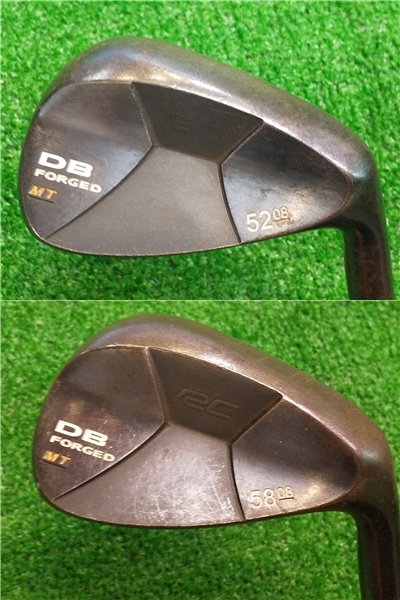 2本セット ロイヤルコレクション ウェッジ DB FORGED MT 52/58度 (X100) DynamicGold TOUR ISSUE ツアーイシュー *MP@1*L*077拍卖