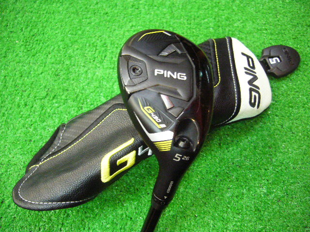 ピン ユーティリティ PING G430 HYBRID 5U 26度 ALTA J CB BLACK (R) マックス アルタジェイシービー ブラック UT *MP@1*L*050拍卖