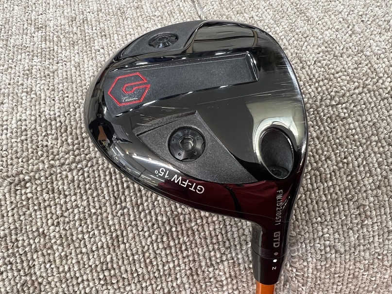 ◆叩ける爆飛びチタンフェースの3W◆ 【GTD GT-FW 15度】 × 【Tour AD DI-6 (X)】 ※ヘッドカバー付 *MP@1*S*123拍卖