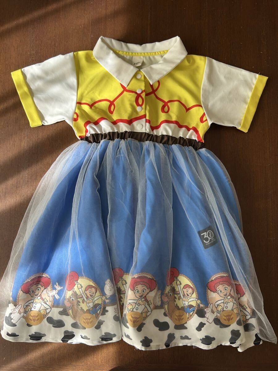 子ども服 リトシー ディズニー トイストーリー ジェシー ワンピース 120cm拍卖