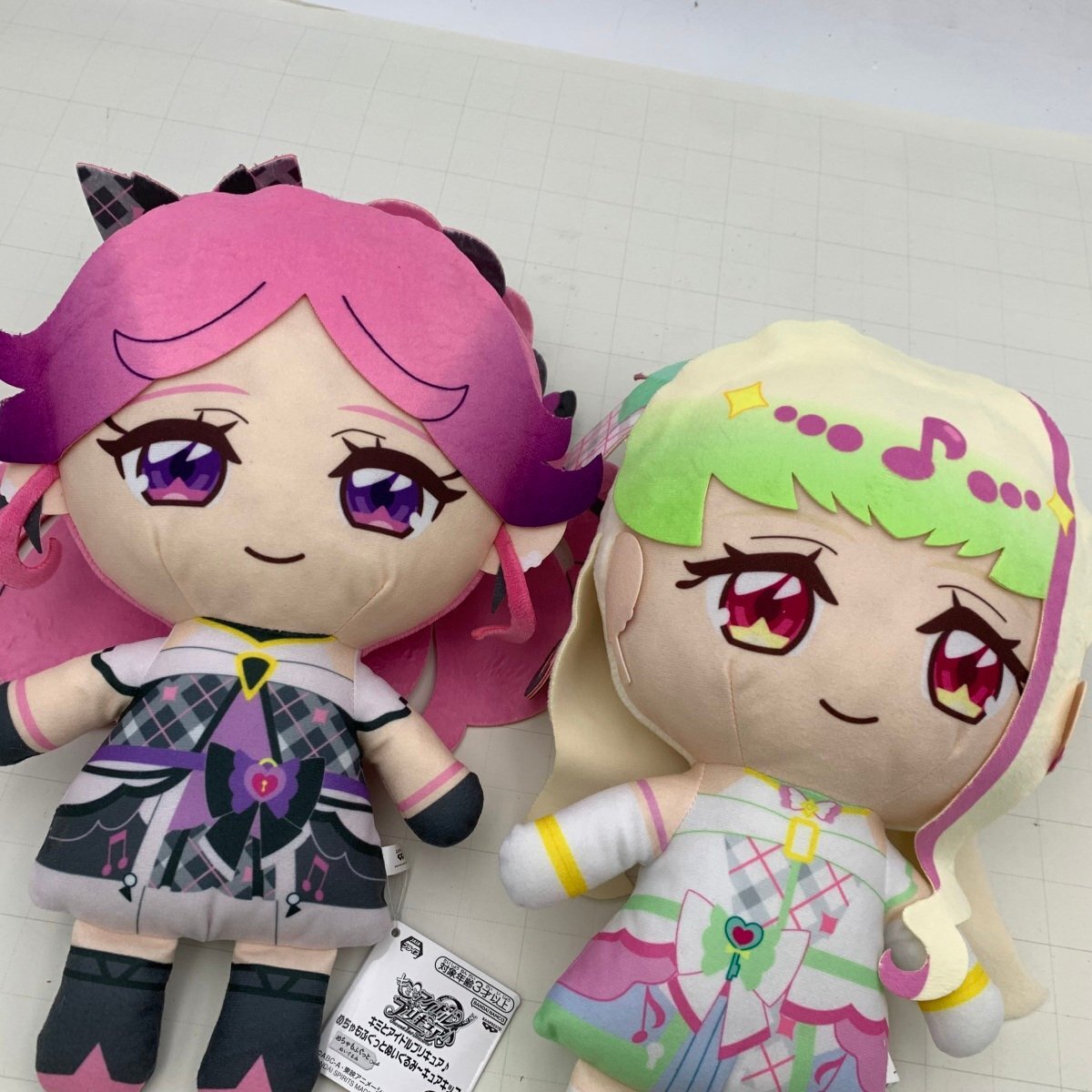 新品 バンプレスト めちゃもふぐっとぬいぐるみ キミとアイドルプリキュア キュアズキューン キュアキッス 2種セット拍卖
