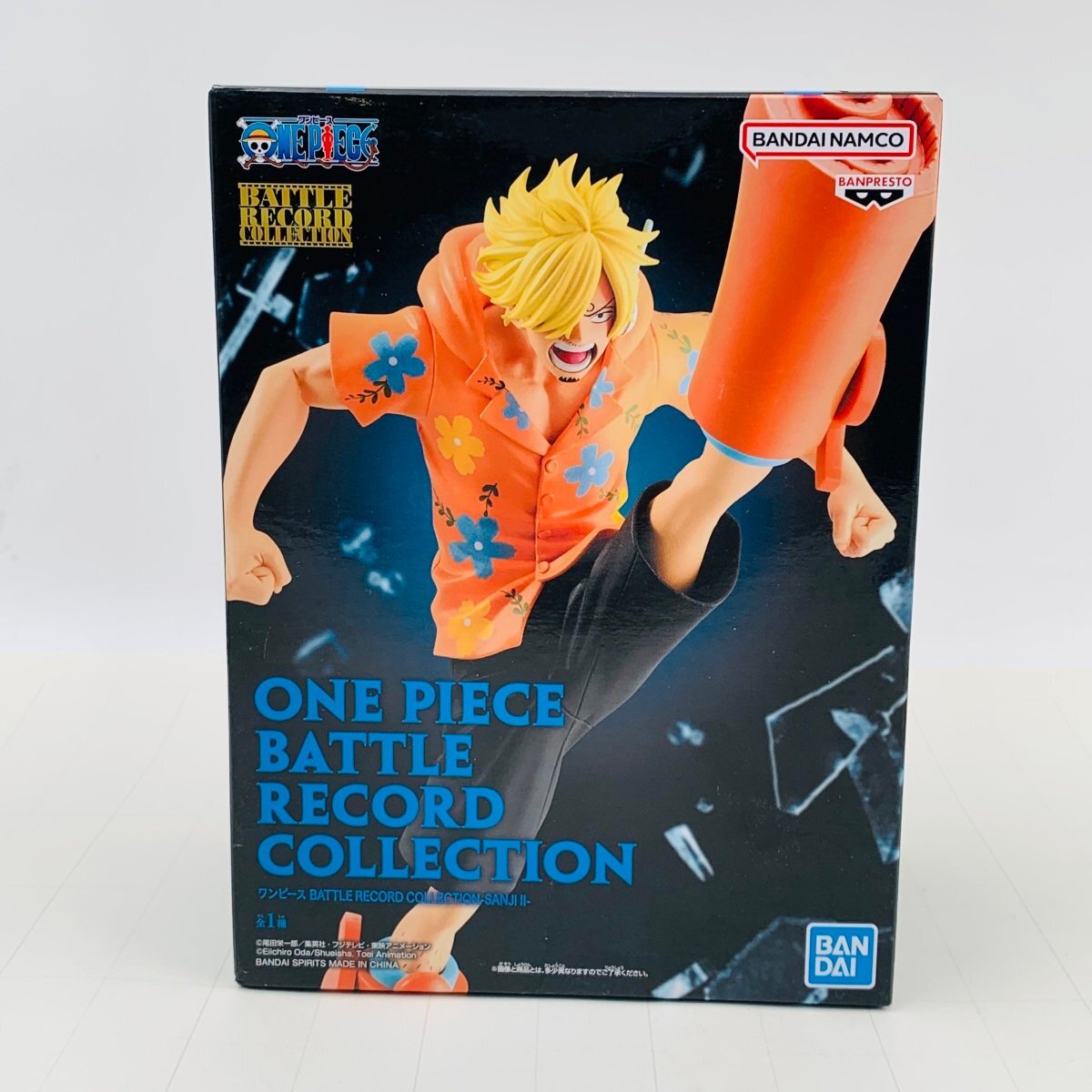新品未開封 バンプレスト BATTLE RECORD COLLECTION ワンピース SANJI サンジ フィギュア拍卖