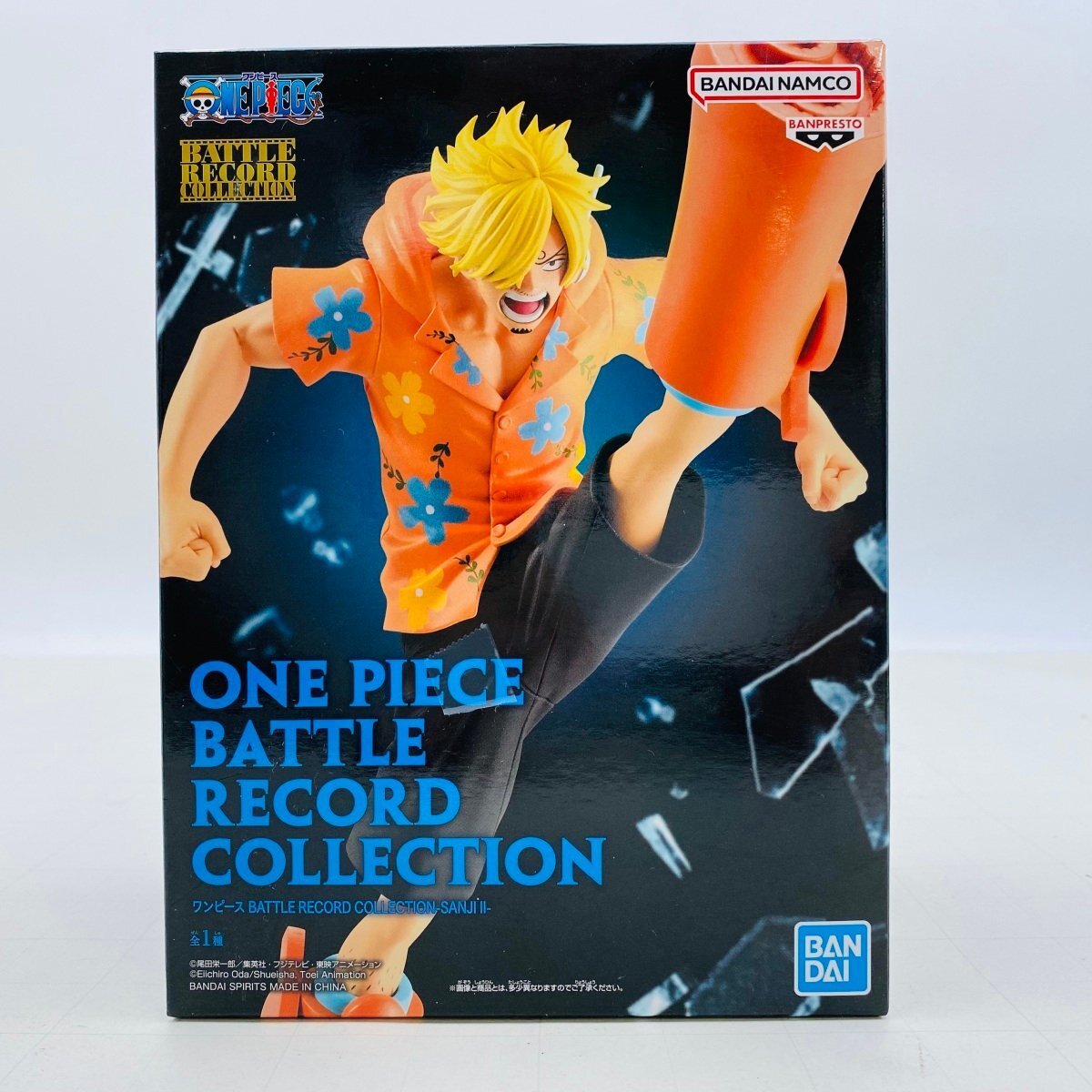 新品未開封 バンプレスト BATTLE RECORD COLLECTION ワンピース サンジ II拍卖