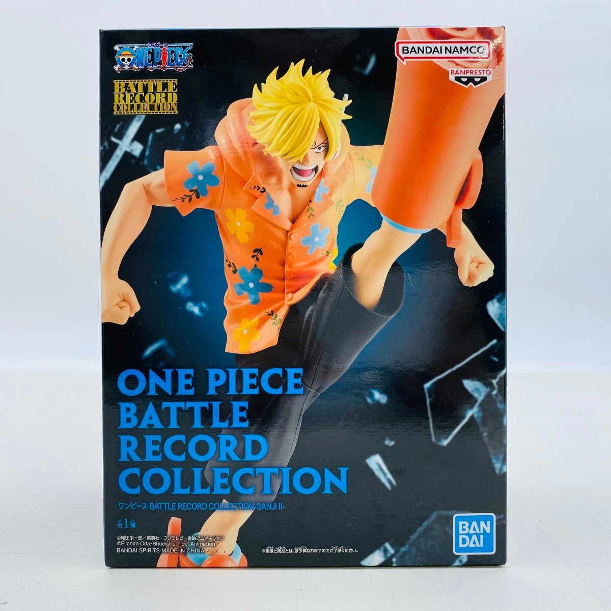 新品未開封 バンプレスト BATTLE RECORD COLLECTION ワンピース サンジ II拍卖