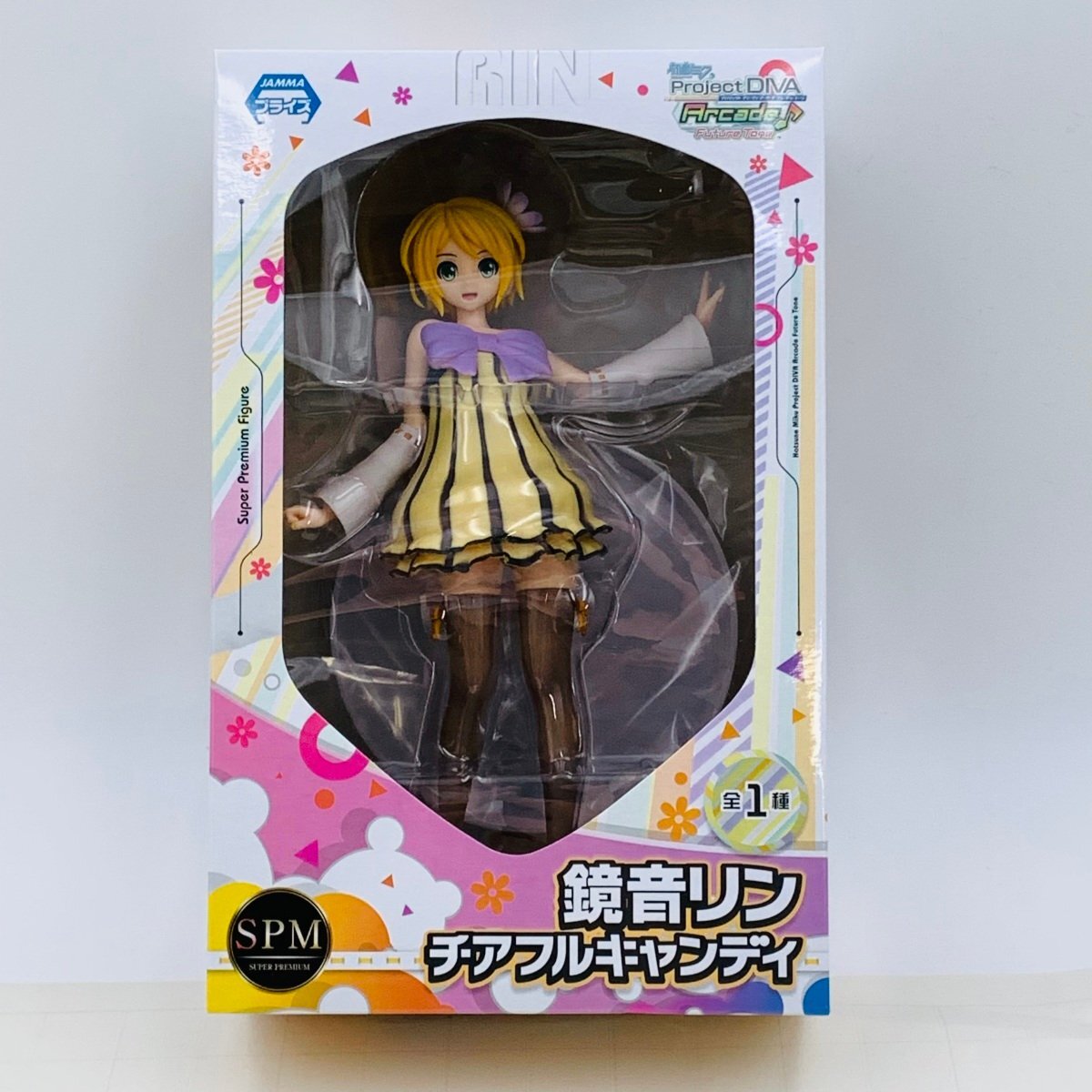 新品未開封 セガ SPM スーパープレミアムフィギュア 鏡音リン チアフルキャンディ拍卖