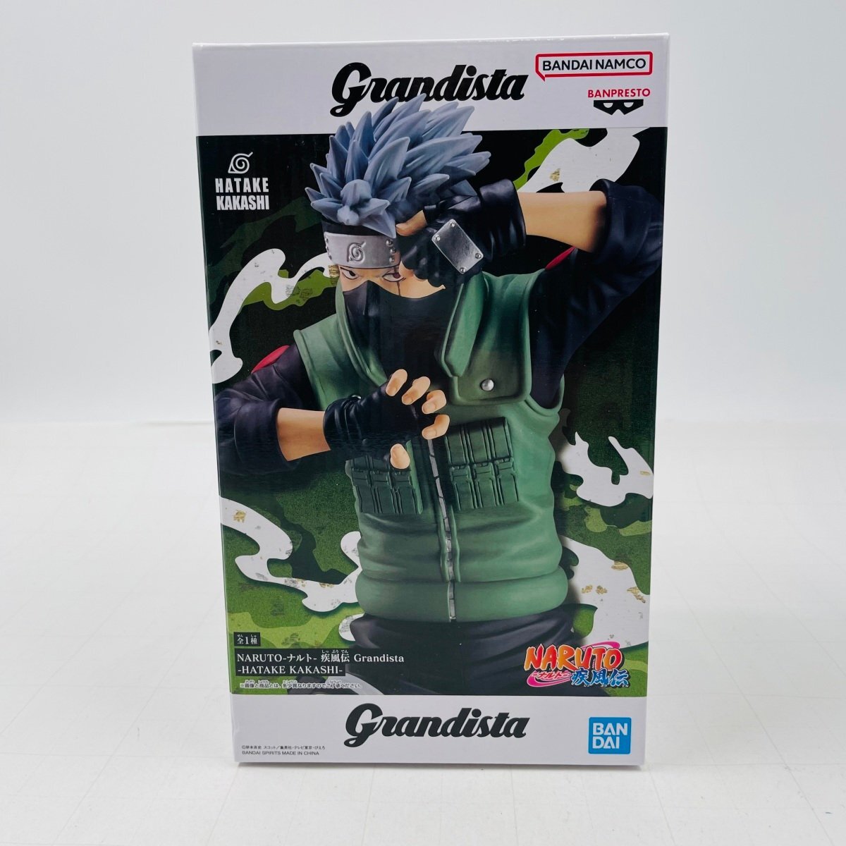新品未開封 バンプレスト Grandista NARUTO ナルト 疾風伝 はたけカカシ拍卖