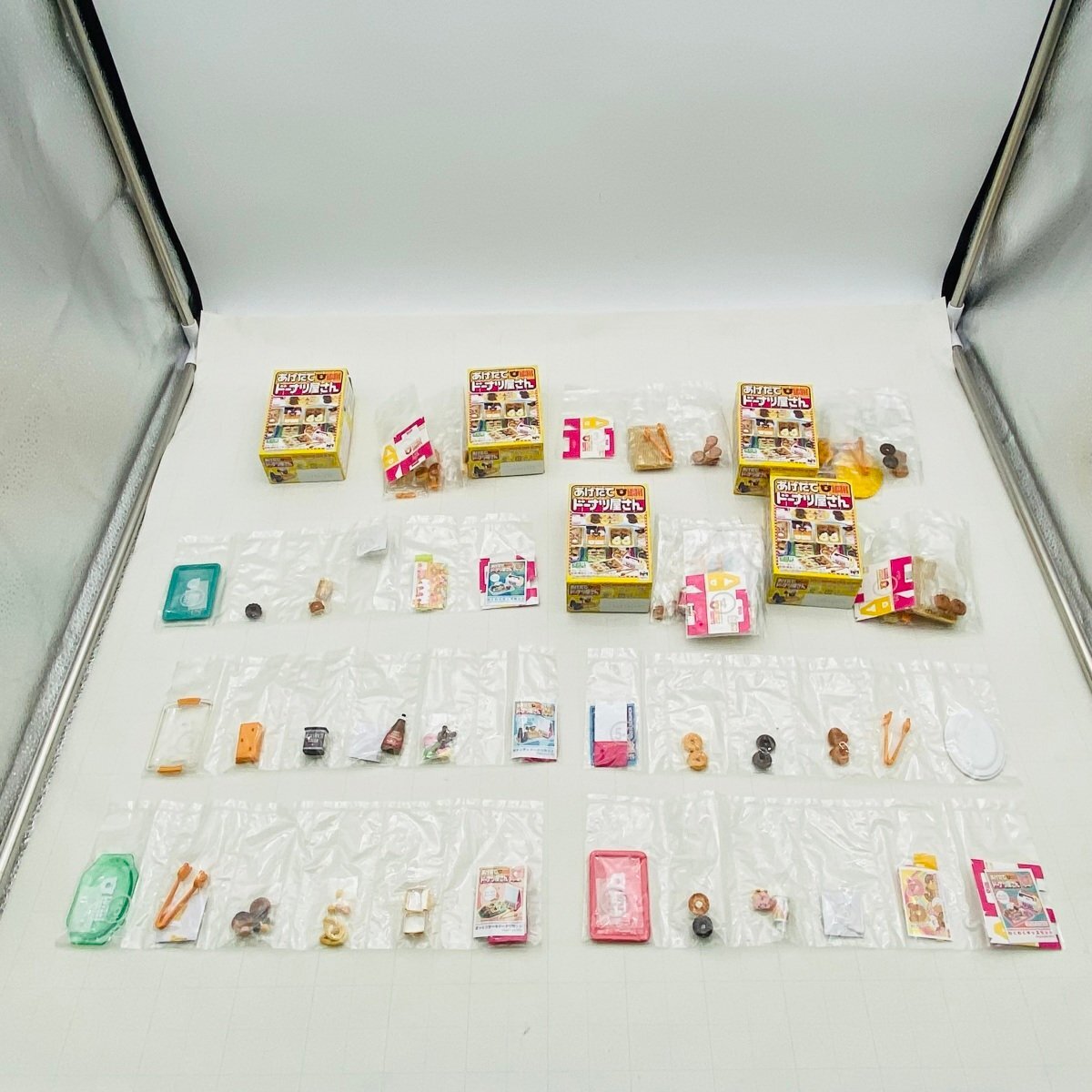 新古品 食玩 メガハウス あげたてドーナツ屋さん LOVELY DONUTS 全8種 +バージョン違い2種 セット ミニチュア拍卖